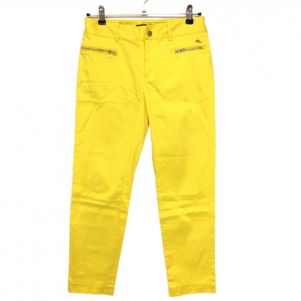ラルフローレンゴルフ パンツ イエロー レディース O　160/72A ゴルフウェア Ralph Lauren