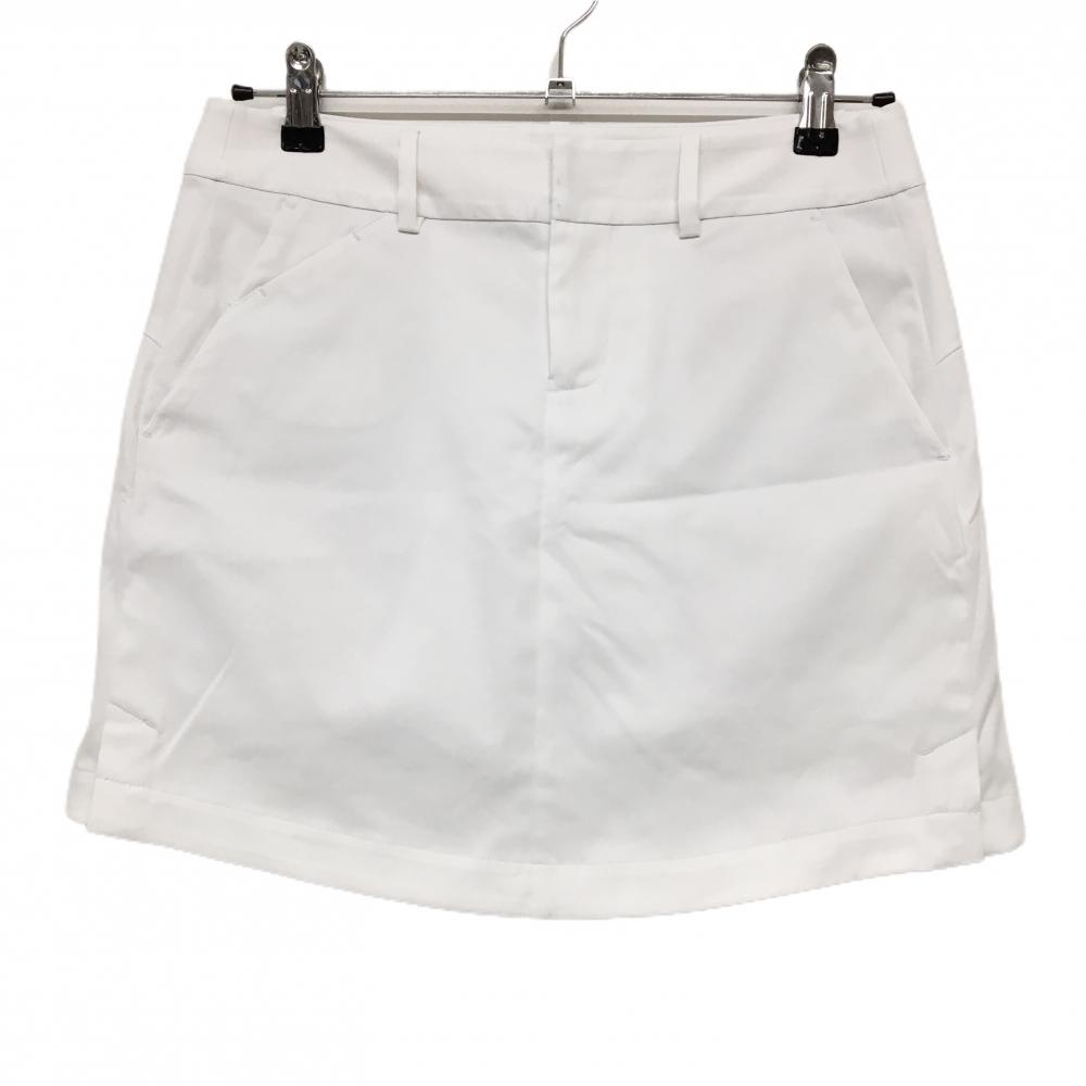 【美品】ポロゴルフ スカート 白 ストレッチ 内側インナーパンツ レディース 0　150/68A ゴルフウェア Ralph Lauren