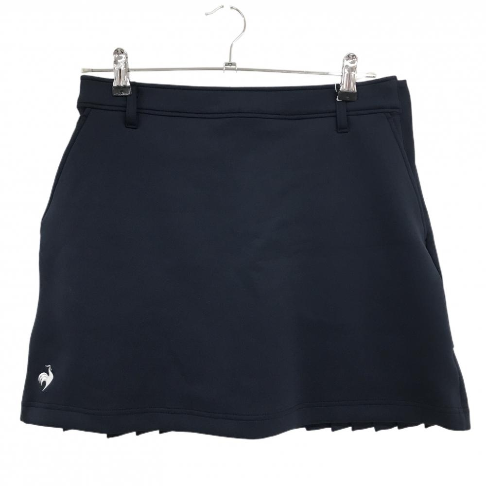【新品】ルコックゴルフ スカート ネイビー 後裾プリーツ 内側インナーパンツ レディース 13 ゴルフウェア le coq sportif