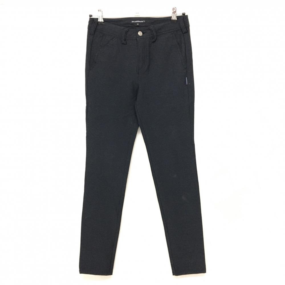 【美品】ロサーセン パンツ ネイビー ストレッチ  レディース 40(M) ゴルフウェア Rosasen