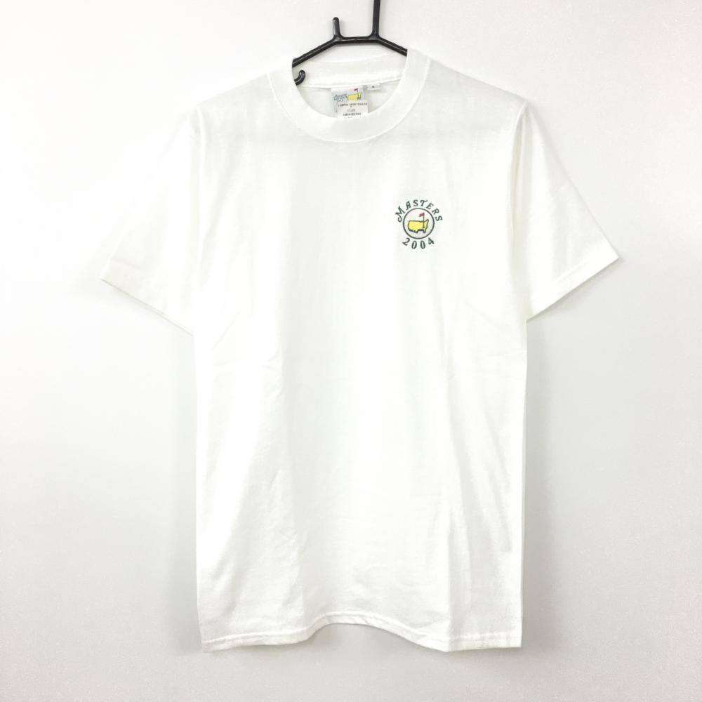 【新品】マスターズ Tシャツ 白 シンプル 2004 メンズ SMALL  ゴルフウェア MASTERS