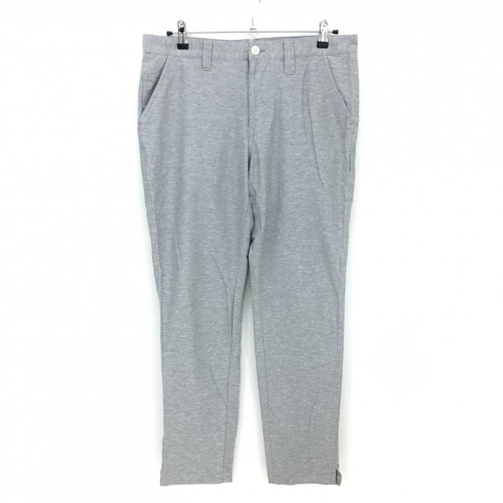 【超美品】ジーディーオーオリジナル パンツ 杢グレー ストレッチ シンプル メンズ 4 ゴルフウェア GDO ORIGINAL