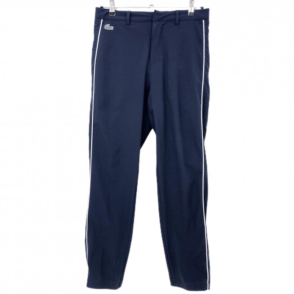 【美品】ラコステスポーツ パンツ ネイビー ストレッチ メンズ US-30 ゴルフウェア LACOSTE SPORT