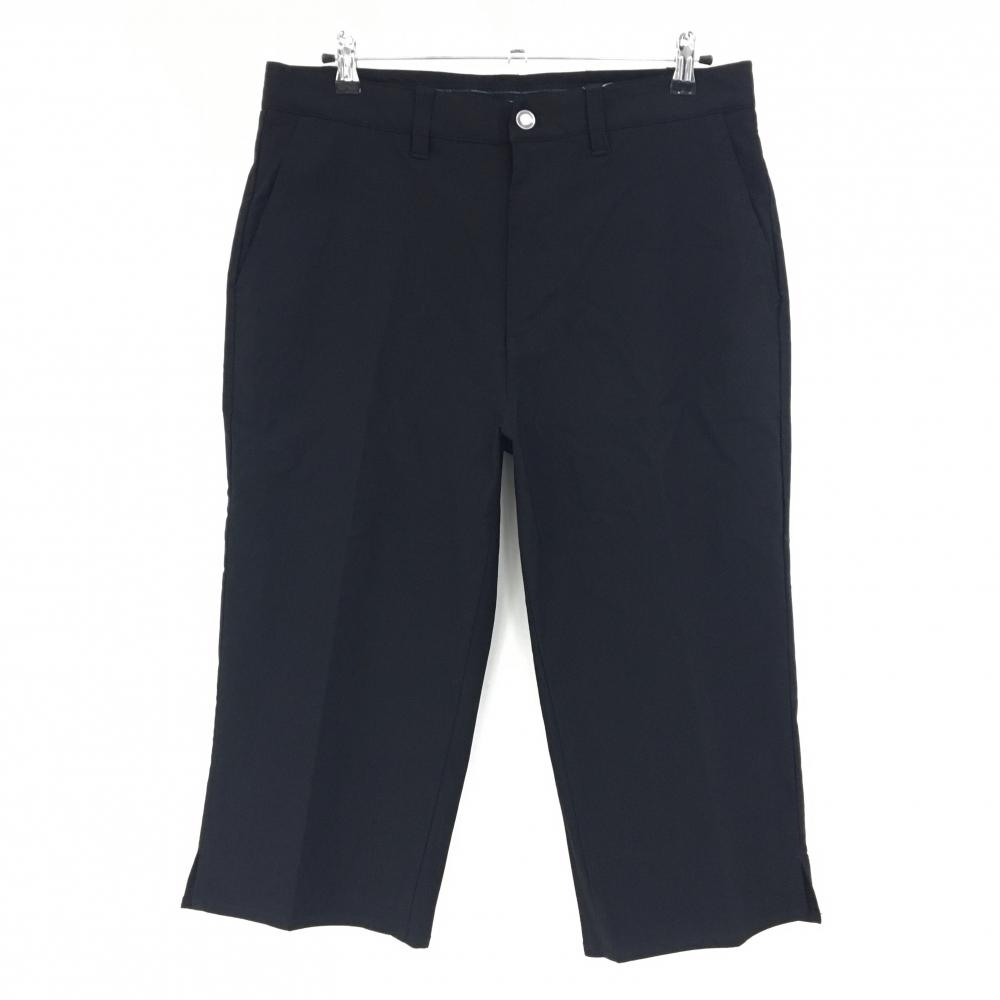 【新品】ツアーディビジョン 半端丈パンツ 黒 ストレッチ 吸汗速乾 UPF15  メンズ O ゴルフウェア Tourdivision 