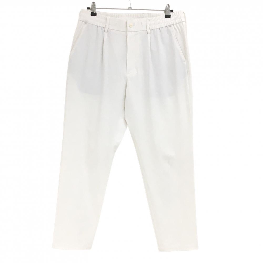トラット パンツ 白 ストレッチ ウエスト一部ゴム メンズ 91 ゴルフウェア TRATTO