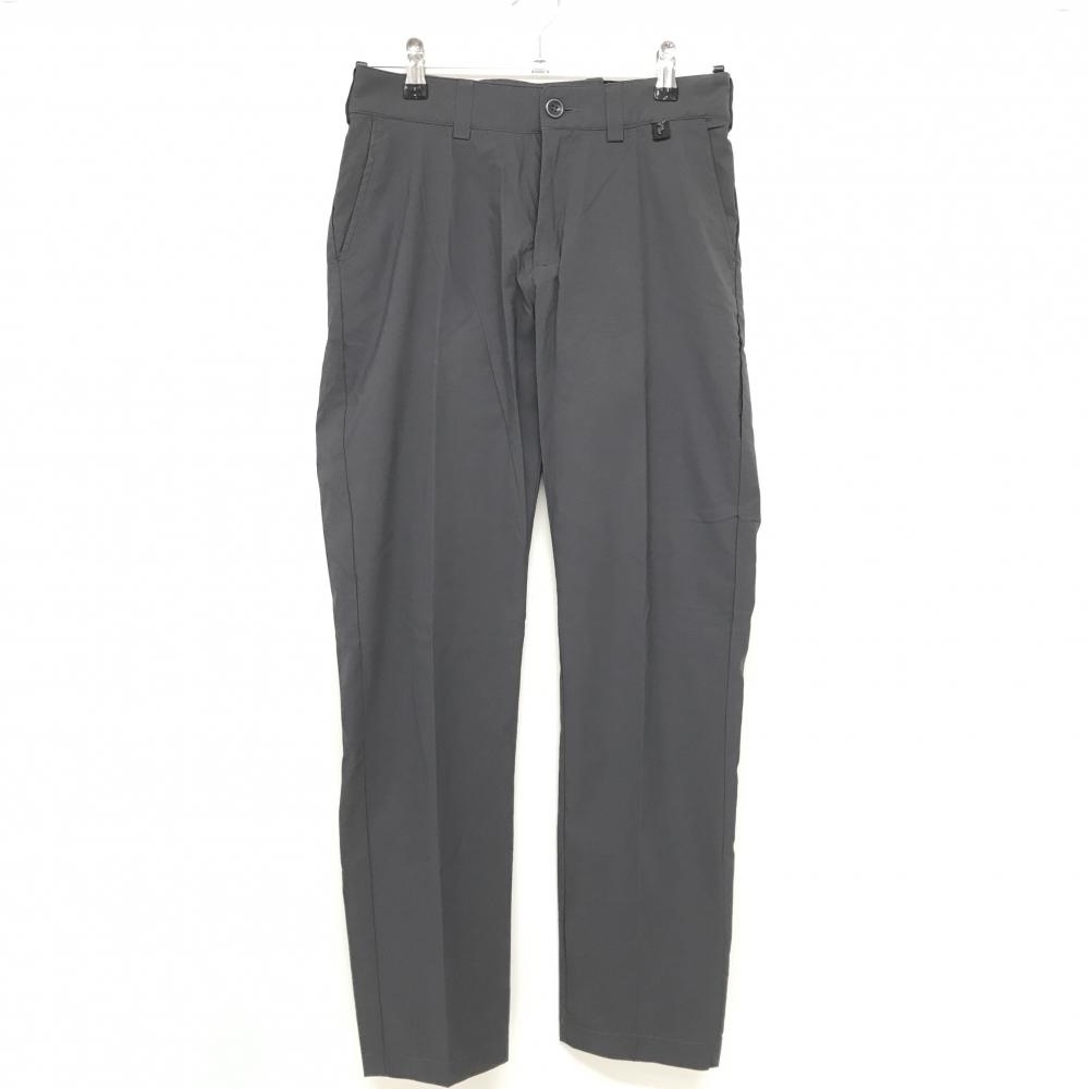 【美品】ピークパフォーマンス パンツ グレー ストレッチ 後ろウエストゴム 無地 メンズ 30/34 ゴルフウェア Peak Performance