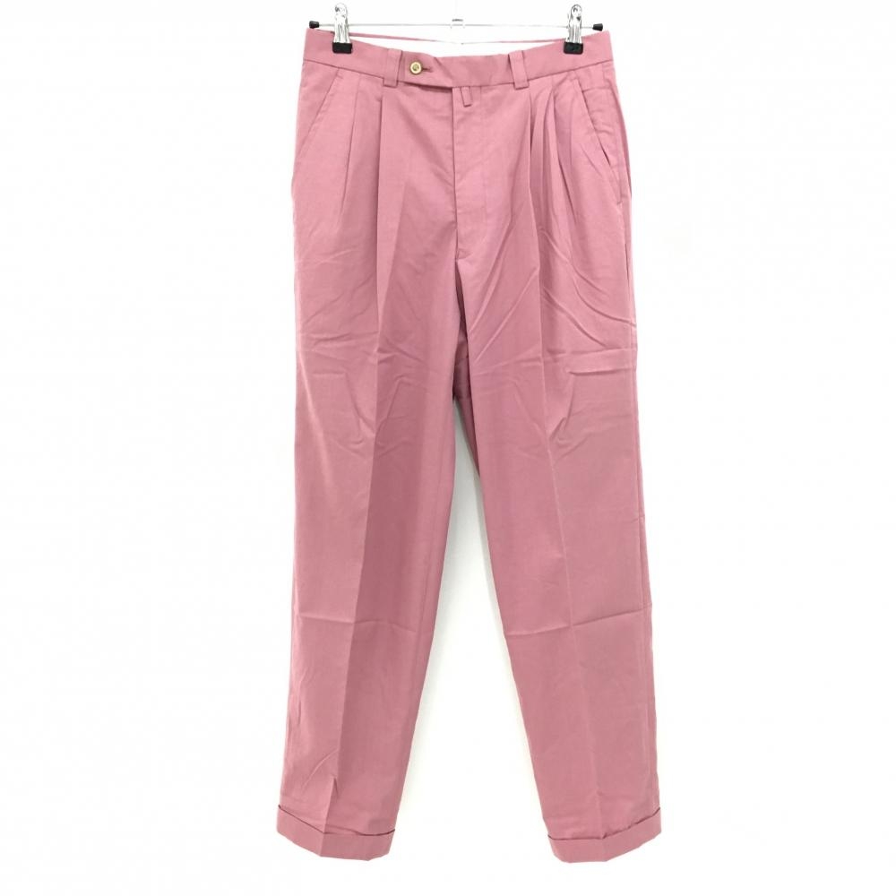 【未使用品】ケンゾーゴルフ パンツ スモーキーピンク 2タック  メンズ 76 ゴルフウェア KENZO GOLF