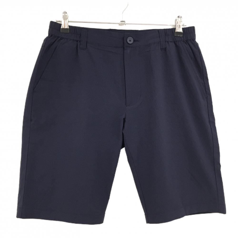 【美品】パフォーマンスギア ハーフパンツ ネイビー ストレッチ  メンズ M ゴルフウェア PERFORMANCE GEAR