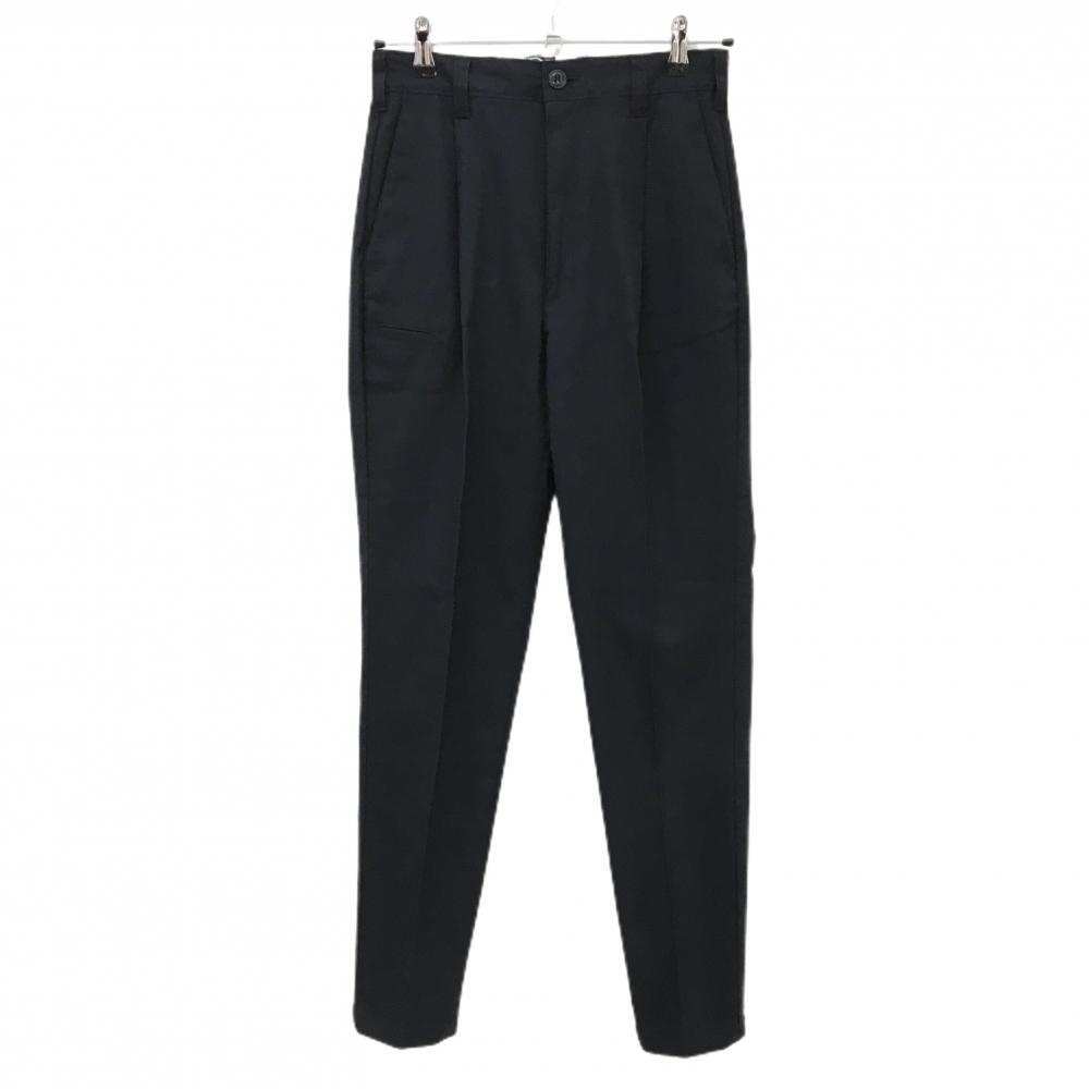 【美品】ディッキーズ パンツ 黒 シンプル ストレッチ  レディース 28 ゴルフウェア Dickies