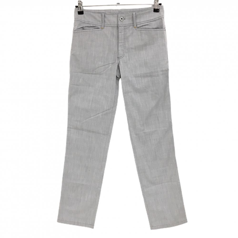 【新品】アンタイトルスポーツ パンツ グレー ストレッチ レディース 1(S) ゴルフウェア UNTITLED SPORT