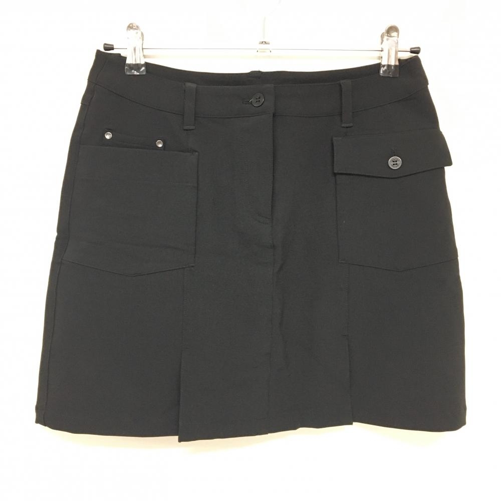 【超美品】カルバンクラインゴルフ スカート 黒 ティー装着可 ストレッチ レディース 11 ゴルフウェア Calvin Klein golf
