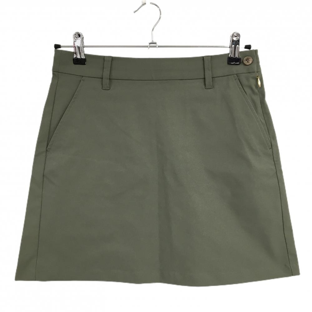 フェリージイルゴルフ スカート ライトカーキ ストレッチ レディース M ゴルフウェア Felisi IL GOLF