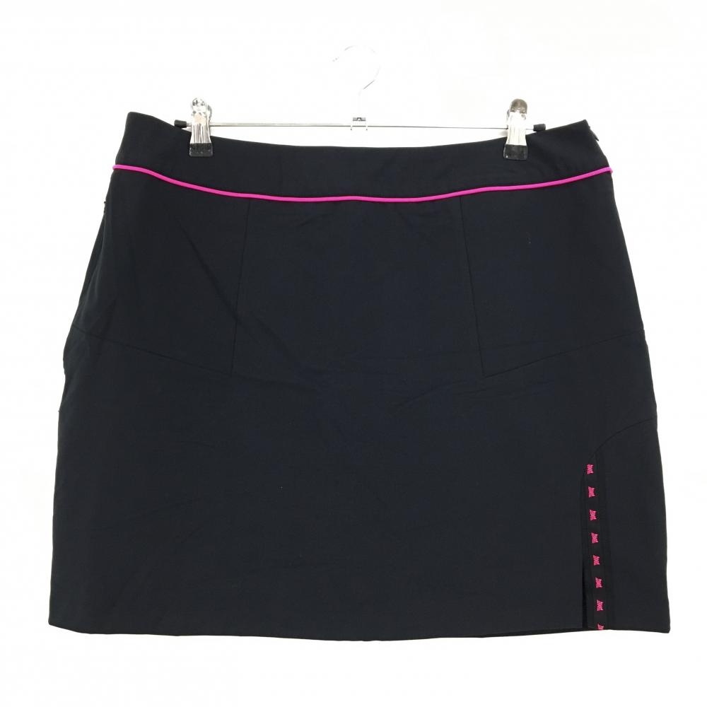 【未使用品】ピーエックスジー スカート 黒×ピンク ウエストライン 内側インナーパンツ  レディース XL ゴルフウェア PXG