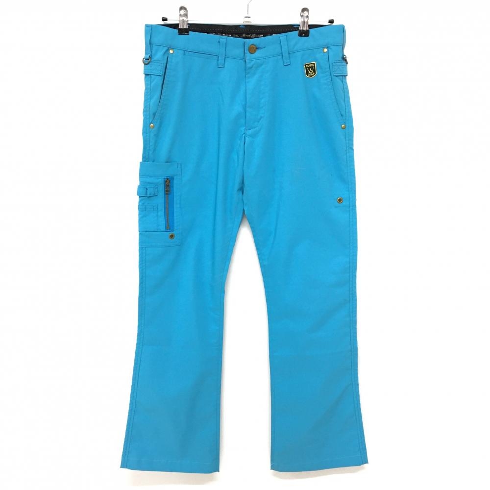 エドウィン パンツ ライトブルー ティー装着可  メンズ M ゴルフウェア EDWIN GOLF