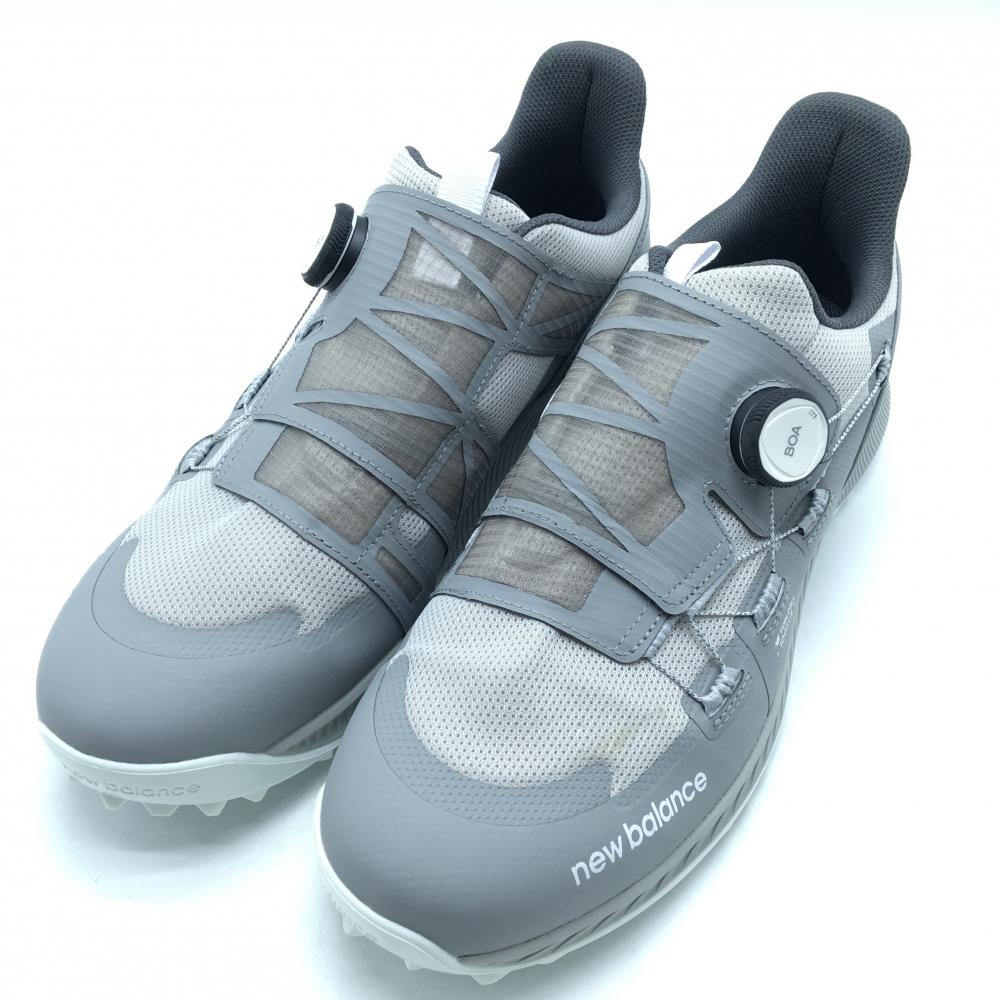 【未使用品】ニューバランス ゴルフシューズ グレー UGS1001G FuelCell 1001 v4 SL BOA メンズ 28.5 ゴルフウェア New Balance