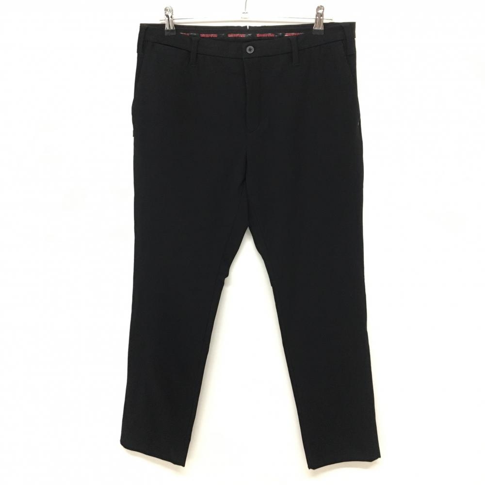【美品】ブリーフィング パンツ 黒 ストレッチ ヒップロゴ  メンズ XL ゴルフウェア 2024年モデル BRIEFING