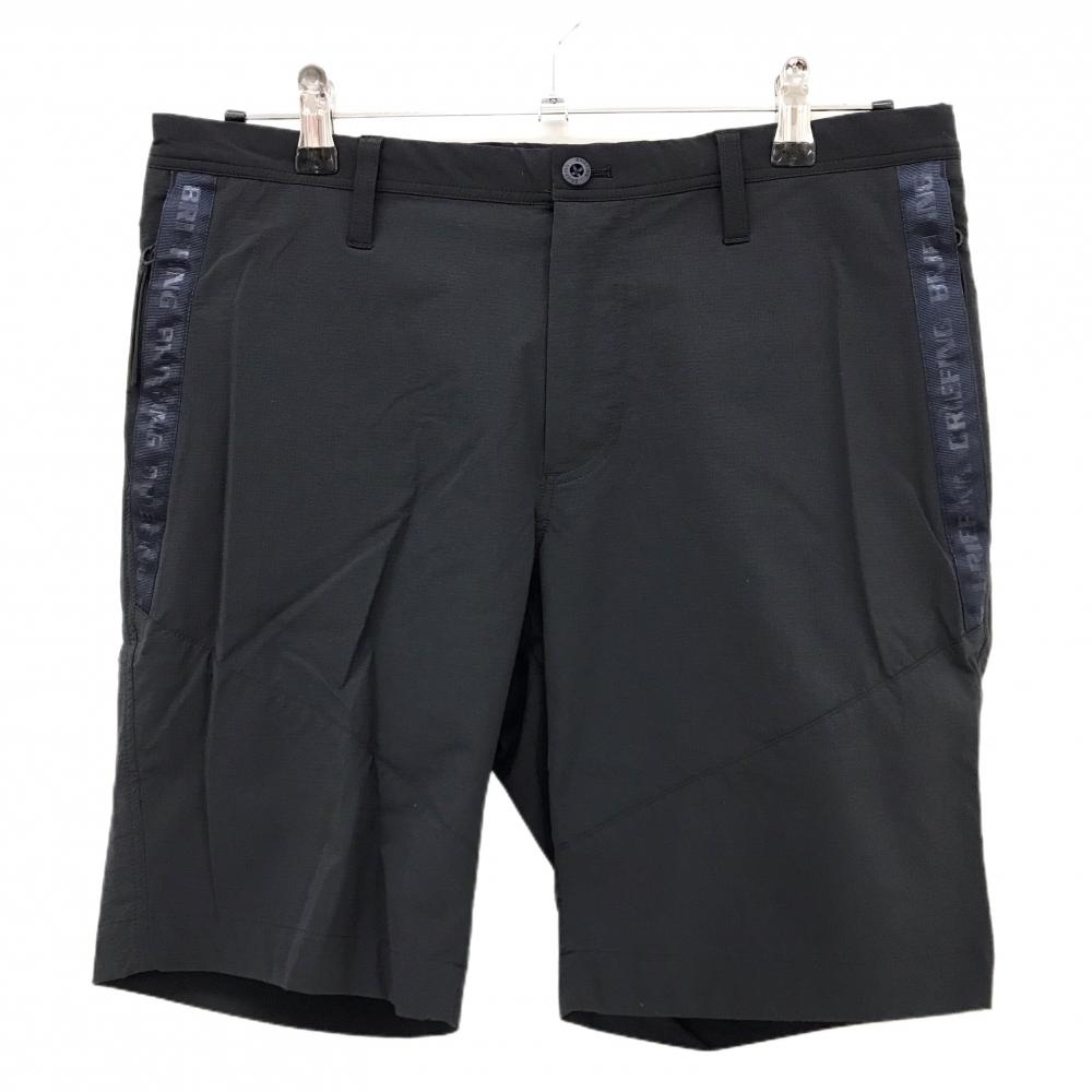 【超美品】ブリーフィング ハーフパンツ ダークネイビー ストレッチ ジップポケット メンズ M ゴルフウェア 2024年モデル BRIEFING