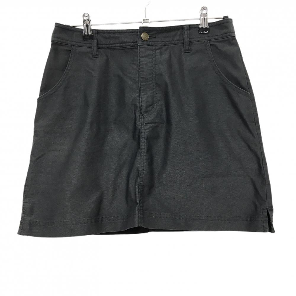 【超美品】コルウィン スカート ダークグレー ストレッチ シンプル レディース 13 ゴルフウェア Kolwin