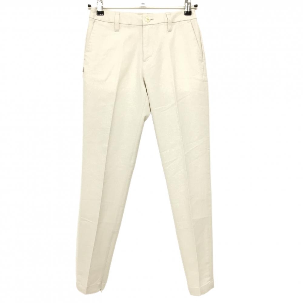 【超美品】セントアンドリュース パンツ ライトベージュ 無地 ストレッチ レディース S ゴルフウェア St ANDREWS