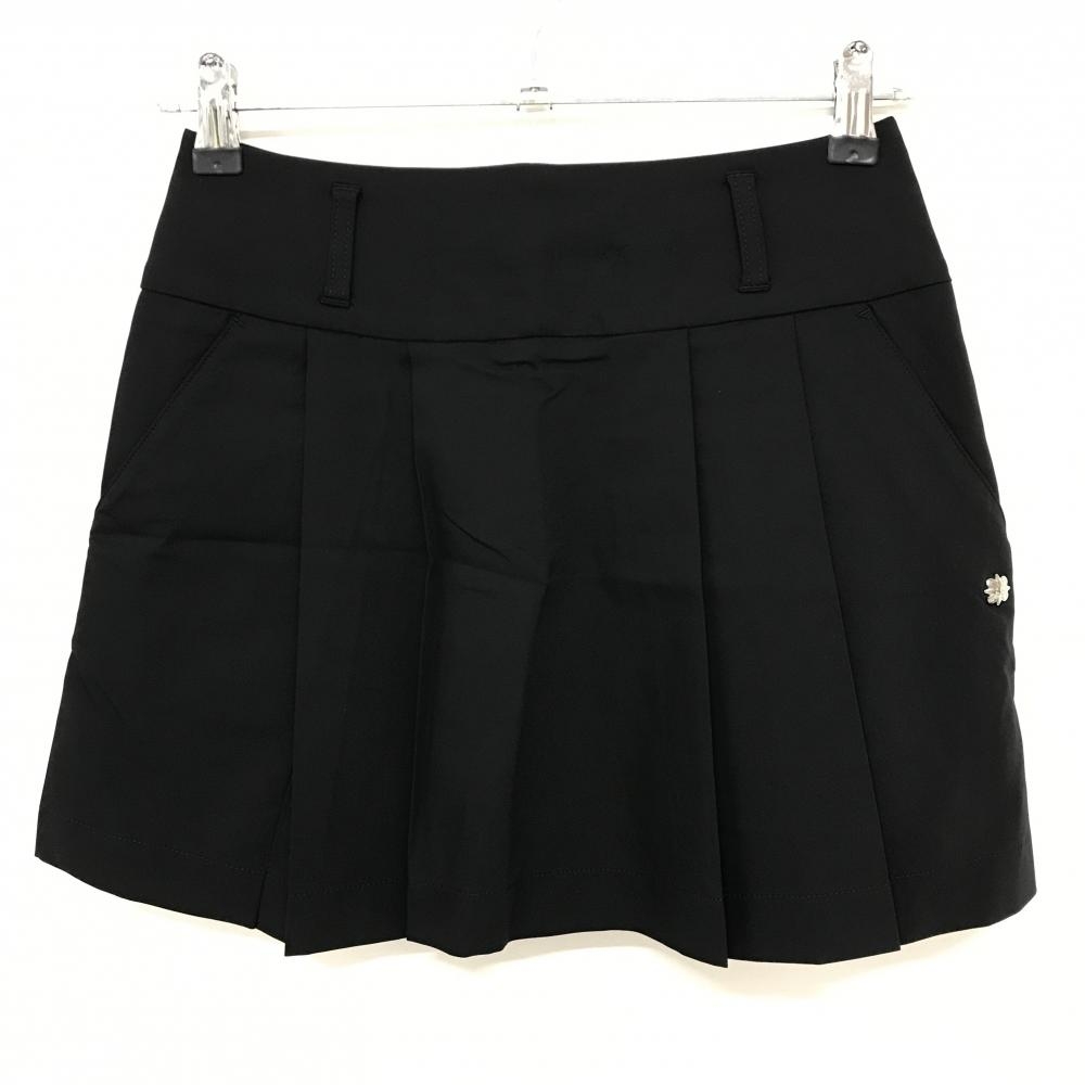 【超美品】セントアンドリュース スカート 黒 前面プリーツ ストレッチ  レディース SS ゴルフウェア 2024年モデル St ANDREWS