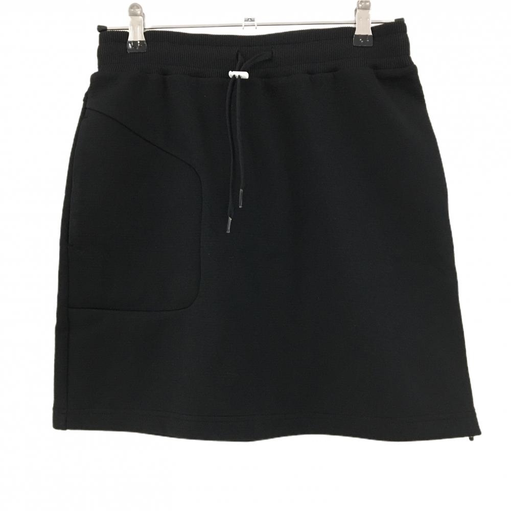 ニューバランスゴルフ スカート 黒 ウエストゴム 調整紐  レディース 1(M) ゴルフウェア New Balance