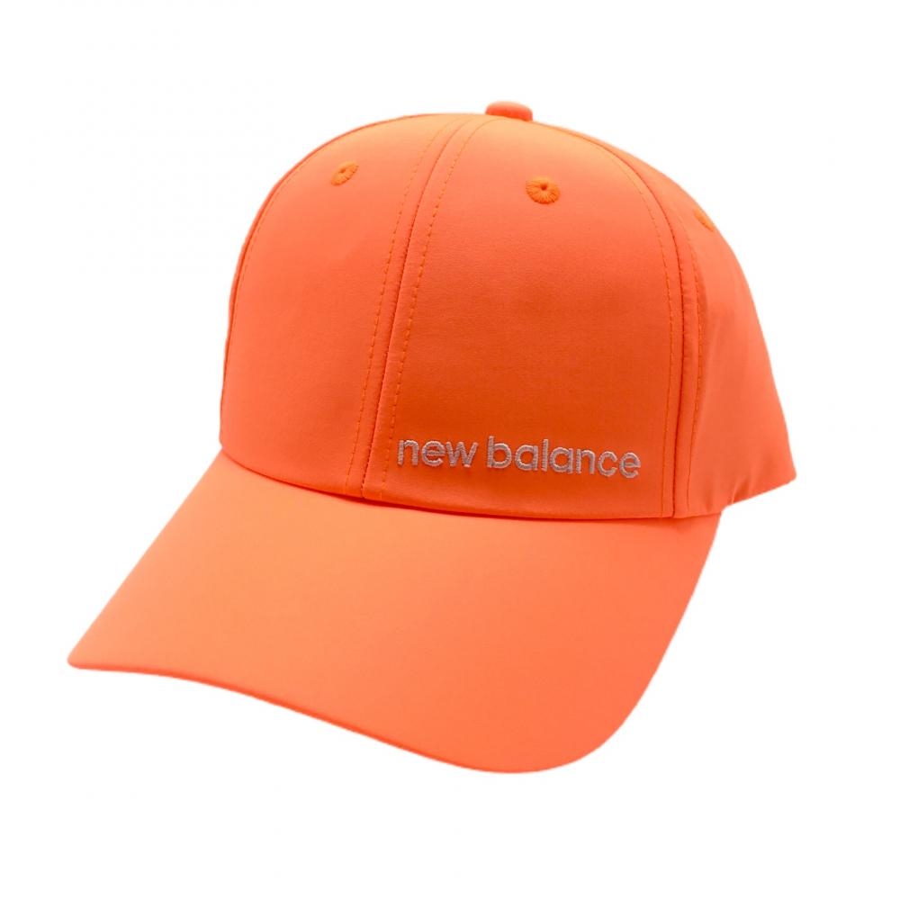 【新品】ニューバランスゴルフ キャップ 蛍光オレンジ メッシュリボン レディース FR ゴルフウェア 2022年モデル New Balance
