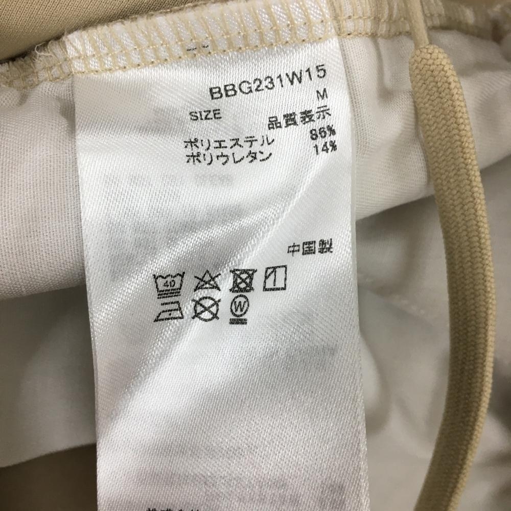 新品】ブリーフィング ストレッチパンツ ベージュ ウエスト裏メッシュ