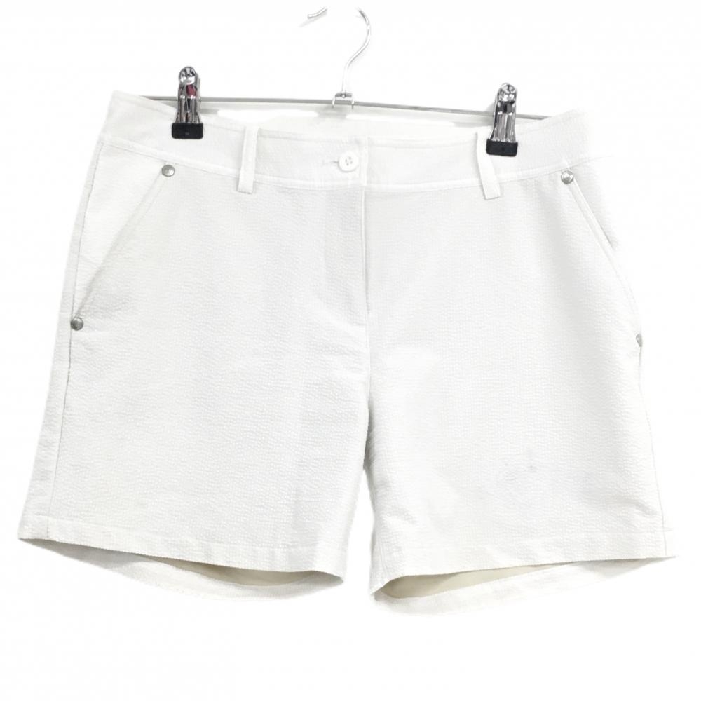 ブリーフィング ショートパンツ 白 ストレッチ レディース S ゴルフウェア BRIEFING