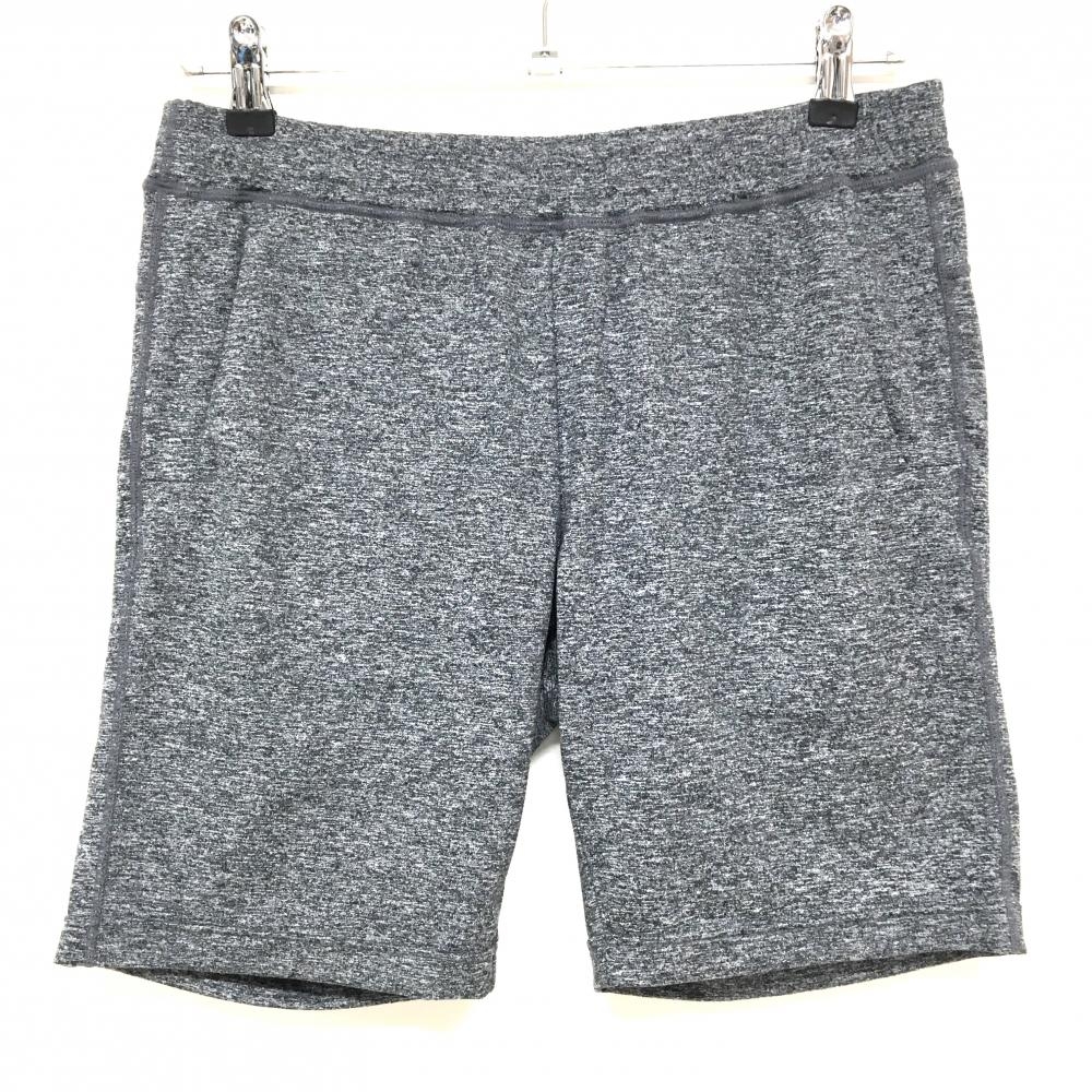 【超美品】ブリーフィング ハーフパンツ 杢黒 ストレッチ ウエストゴム  レディース  ゴルフウェア BRIEFING