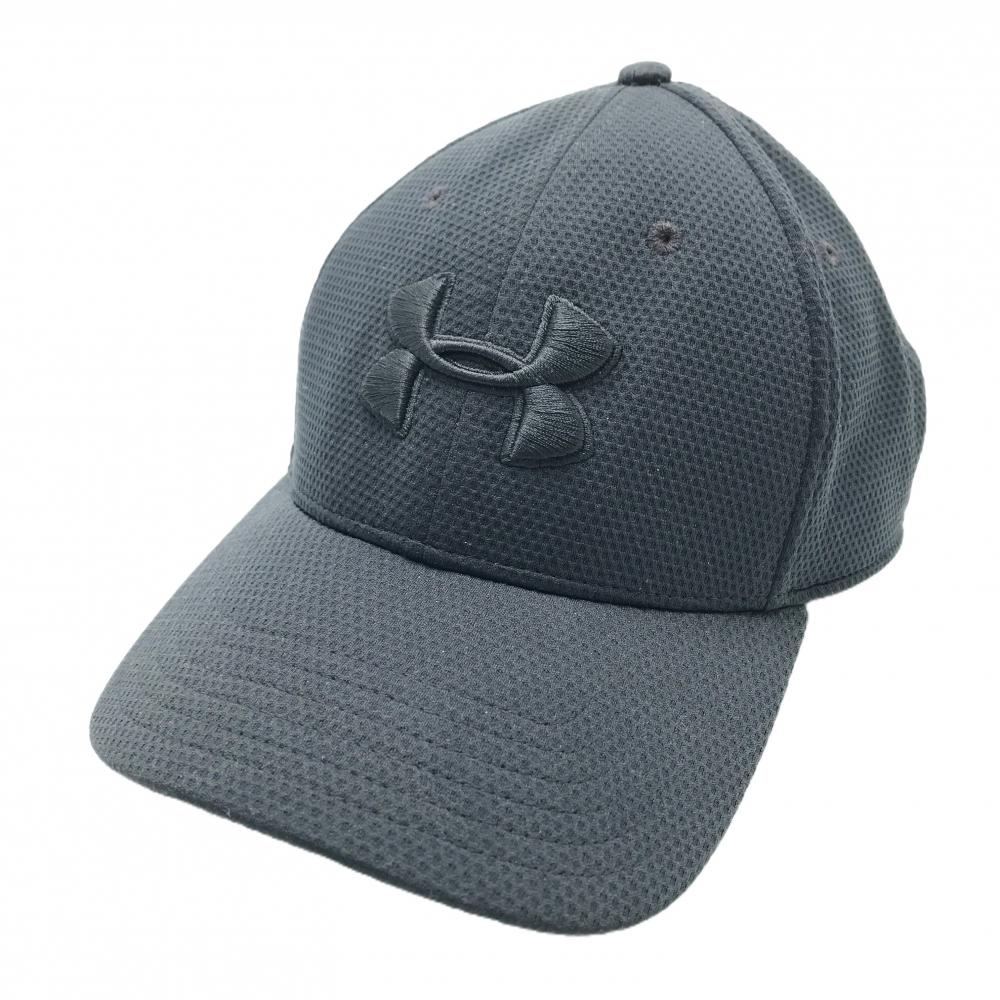 アンダーアーマー キャップ 黒 立体ロゴ刺しゅう L/XL   ゴルフウェア UNDER ARMOUR