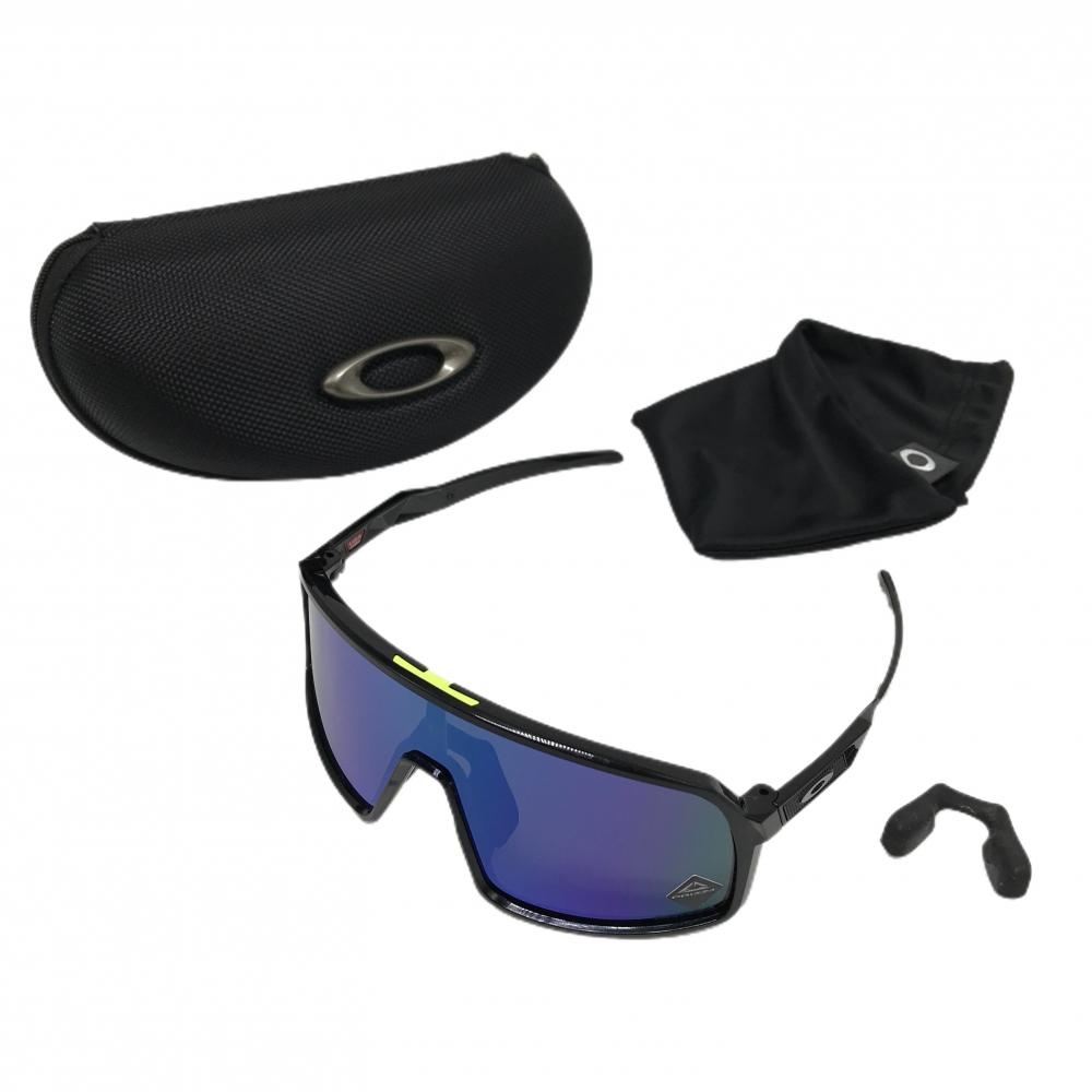 オークリー スポーツサングラス 黒 009462-0628 PRIZM ケース付  ゴルフ Oakley