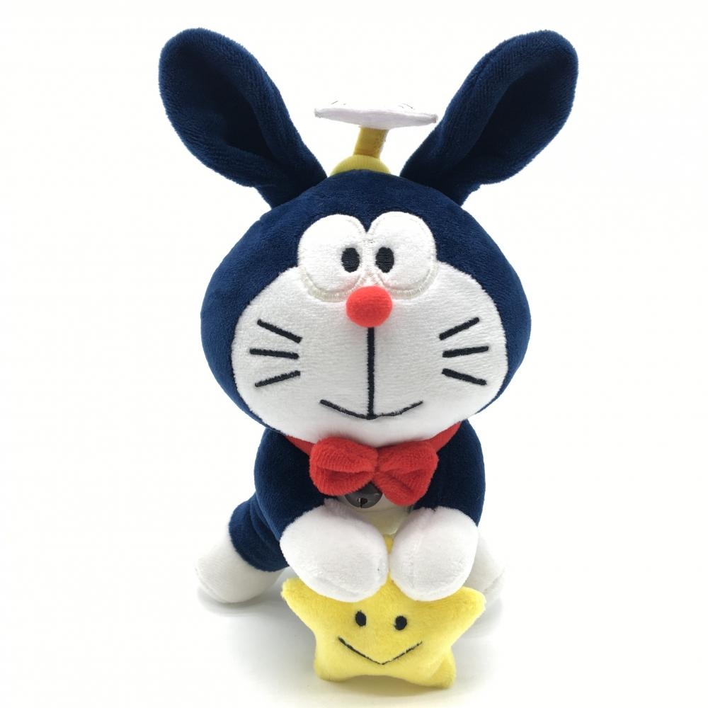 【美品】ジャックバニー×ドラえもん パターカバー ネイビー×白 ピン型 ぬいぐるみ ゴルフ Jack Bunny