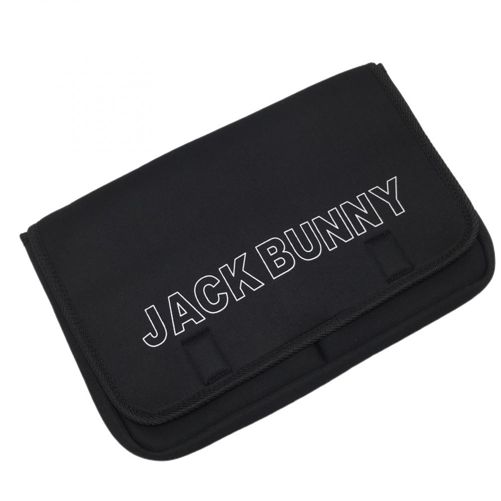 【新品】ジャックバニー パソコンケース 黒×白 非売品ゴルフ Jack Bunny