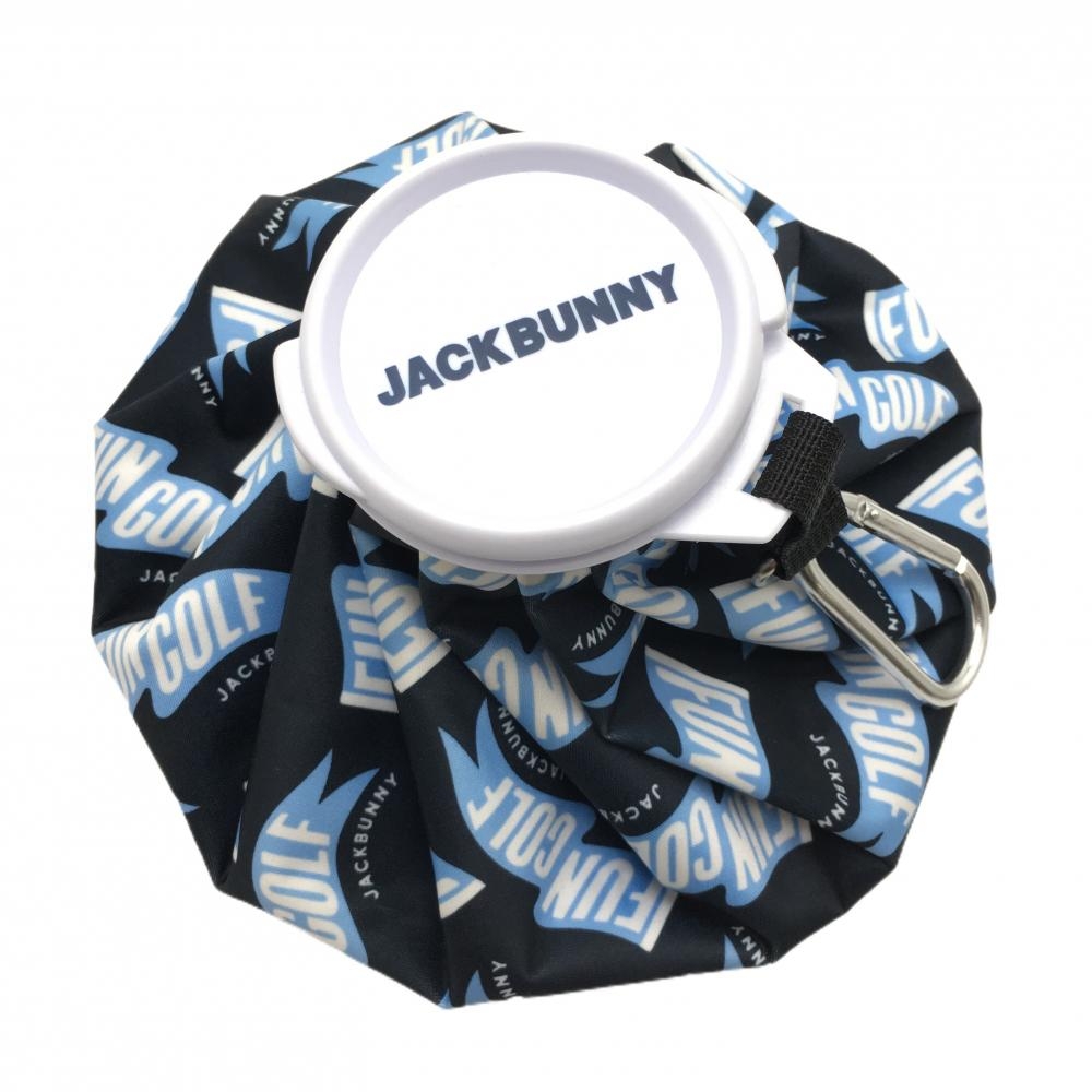 【新品】ジャックバニー 氷のう ネイビー×ブルー アイスバッグ カラビナ付ゴルフ Jack Bunny