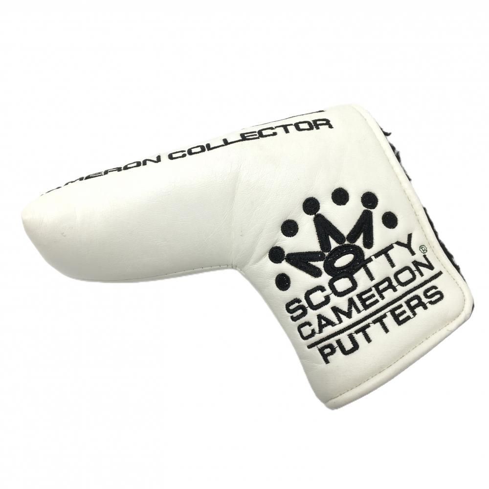 【美品】スコッティキャメロン パターカバー 白×マルチカラー THE INTERNATIONAL CAMERON COLLECTORゴルフ Scotty Cameron