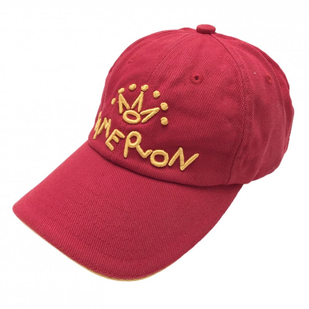 【美品】スコッティキャメロン×タイトリスト キャップ レッド×イエロー 立体ロゴ   ゴルフウェア Scotty Cameron