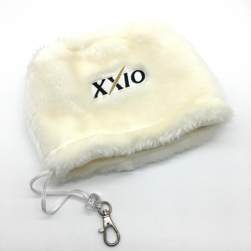 【超美品】ゼクシオ アイアンカバー 白 ファー ヘッドカバーゴルフ XXIO