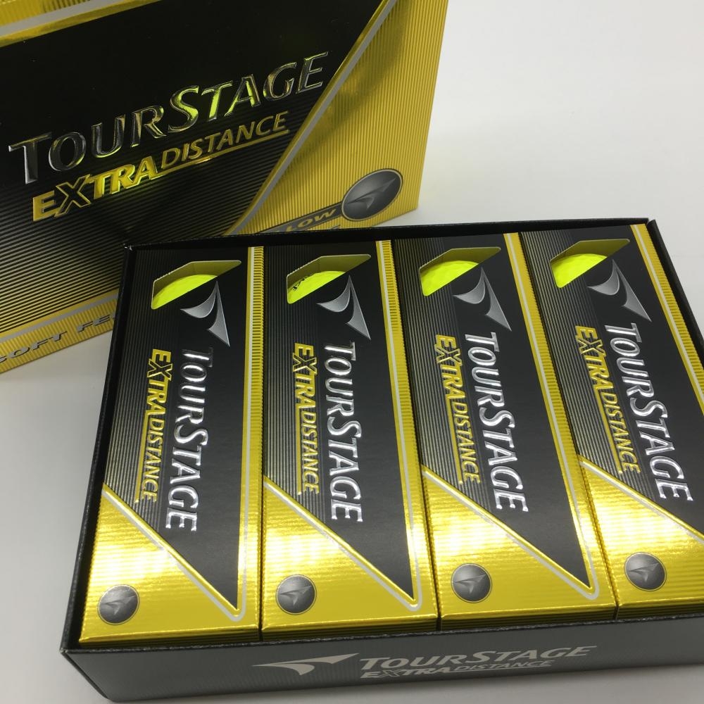 【新品】ツアーステージ ゴルフボール １ダース 12個 エクストラ ディスタンスゴルフ TOURSTAGE