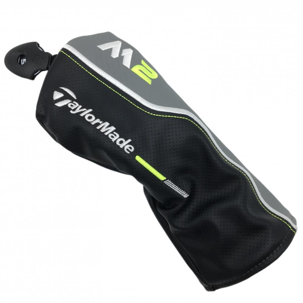 【超美品】テーラーメイド ヘッドカバー(DR) 黒×白 SIM ドライバーゴルフ TaylorMade