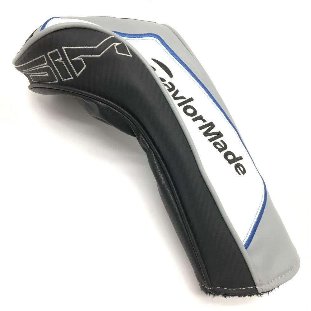 【超美品】テーラーメイド ヘッドカバー(FW) 黒×グレー Ｍ2 フェアウェイウッドゴルフ TaylorMade