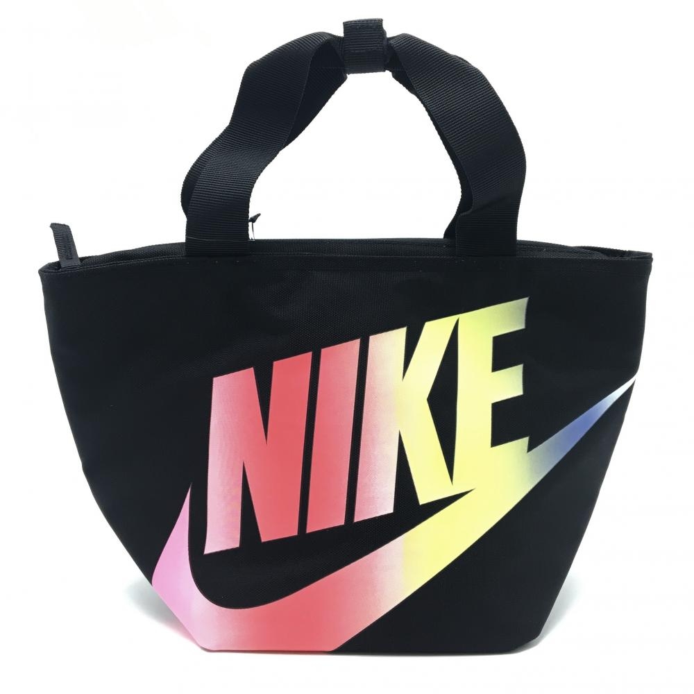 【新品】ナイキ 保冷バッグ 黒 ロゴプリント カートバッグ ゴルフ NIKE