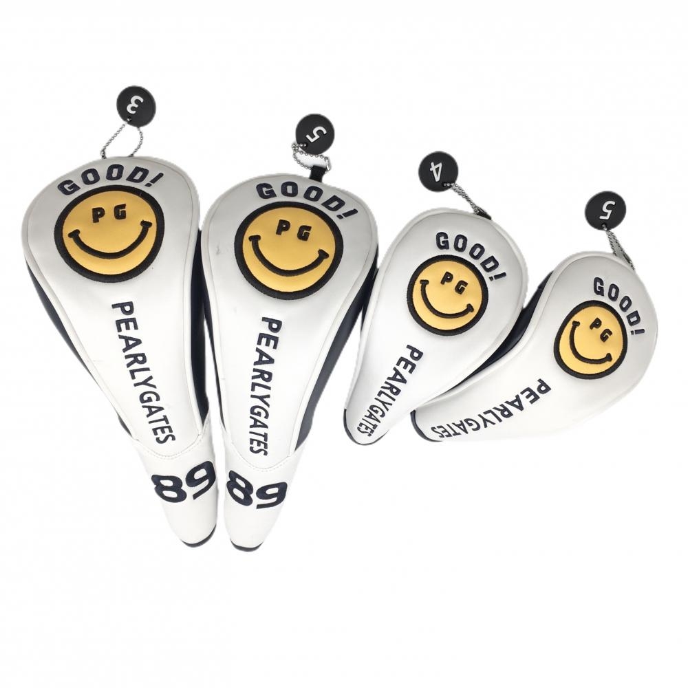 美品 PEARLY GATES パーリーゲイツ ヘッドカバー ドライバー ウッド UT  