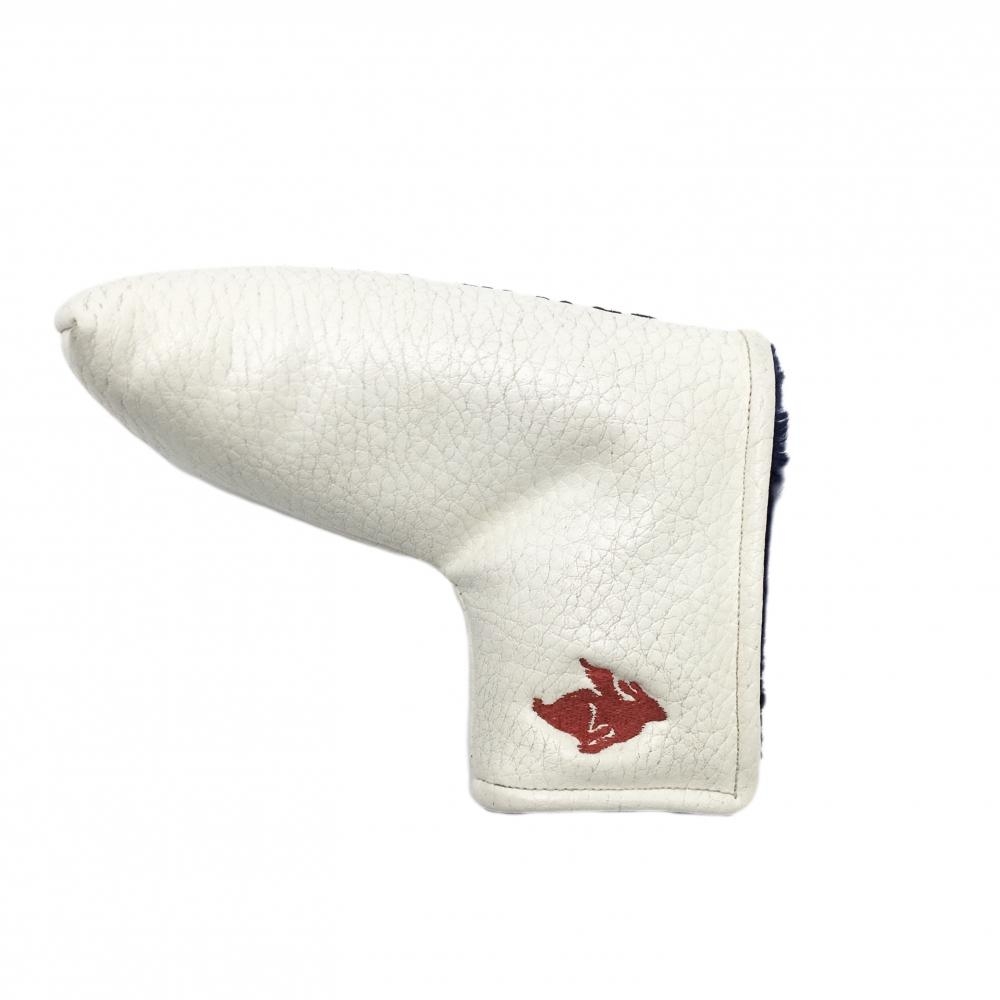 パーリーゲイツ パターカバー 白 ピン型 ロゴ刺しゅう  ゴルフ PEARLY GATES