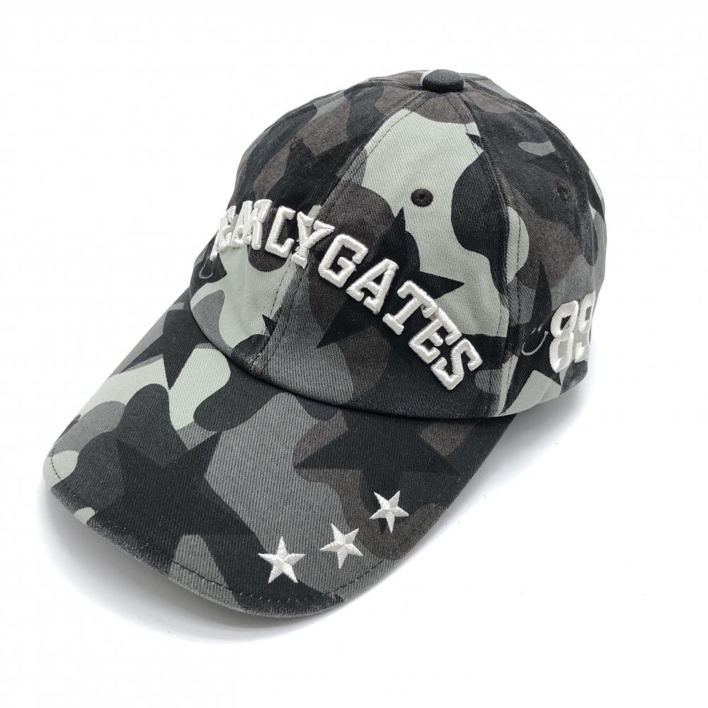 パーリーゲイツ キャップ カーキ×ブラウン カモフラ 迷彩 FR   ゴルフウェア PEARLY GATES