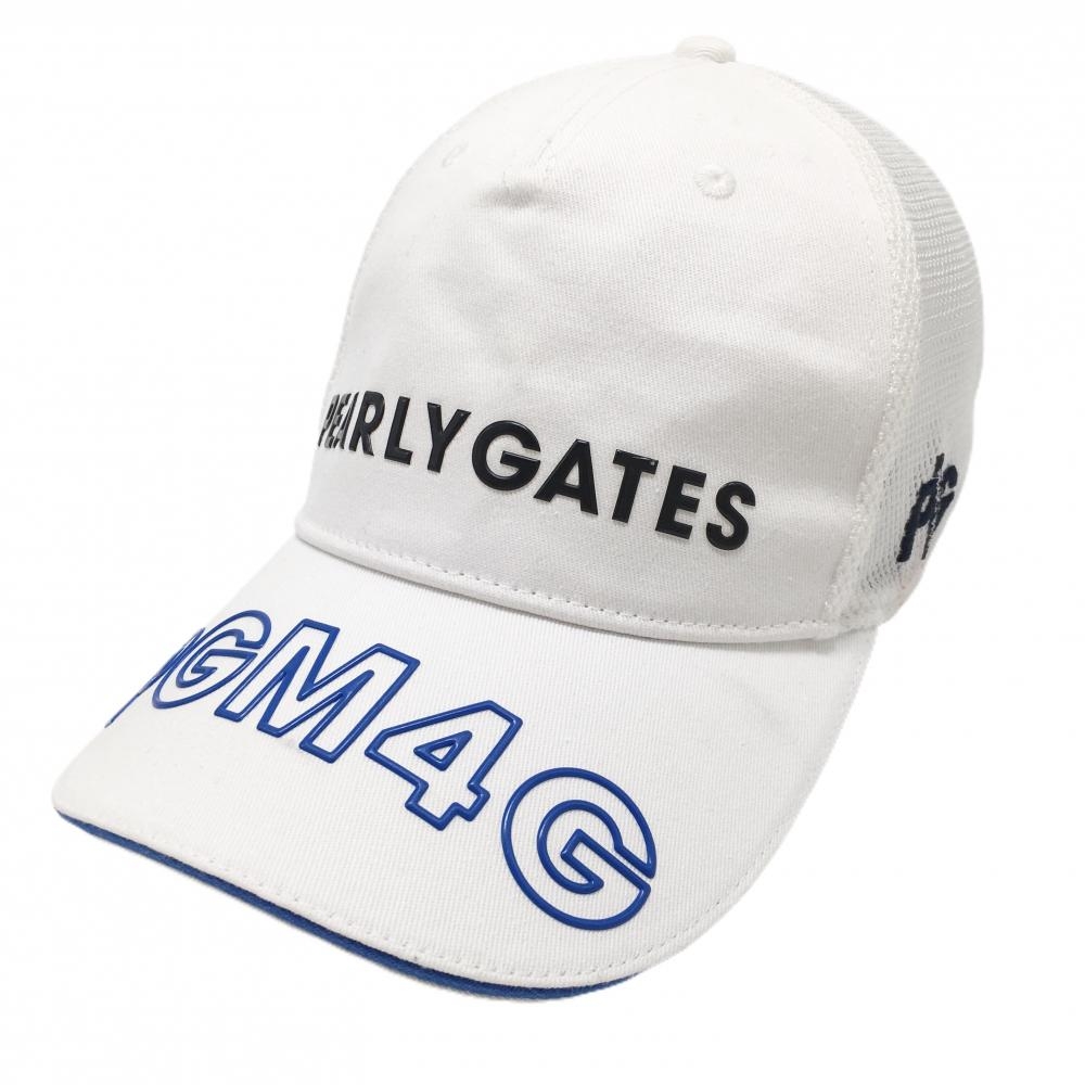 パーリーゲイツ メッシュキャップ 白 FR   ゴルフウェア PEARLY GATES