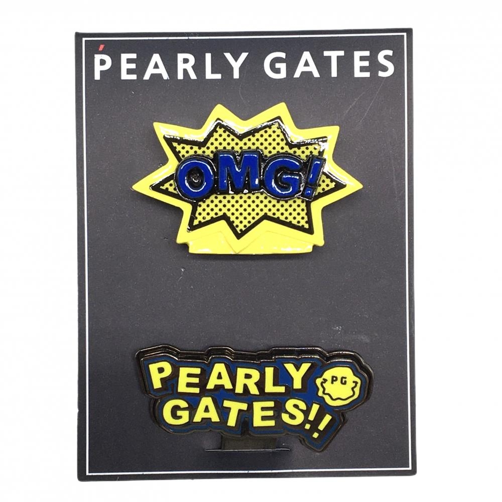 【新品】パーリーゲイツ 立体マーカー ピンク×白 TOKE NICO 吹き出し ゴルフ PEARLY GATES
