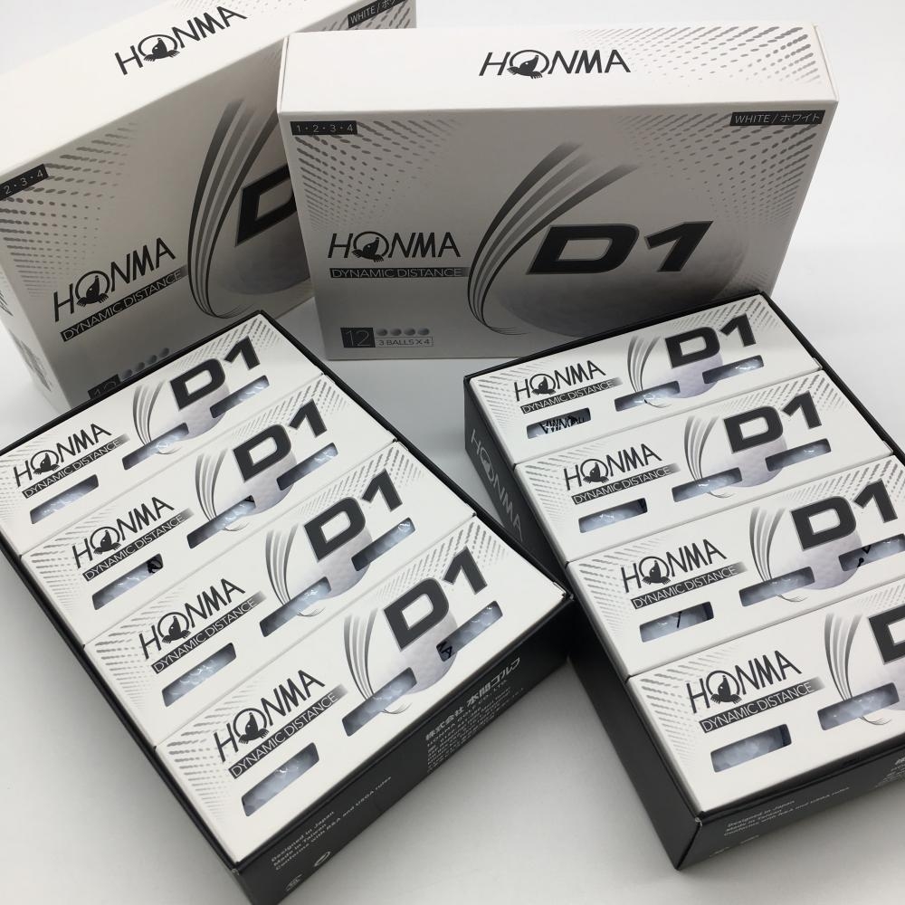 【新品】ホンマ ゴルフボール 2ダース（12個入り×2）ダイナミック ディスタンスゴルフ HONMA