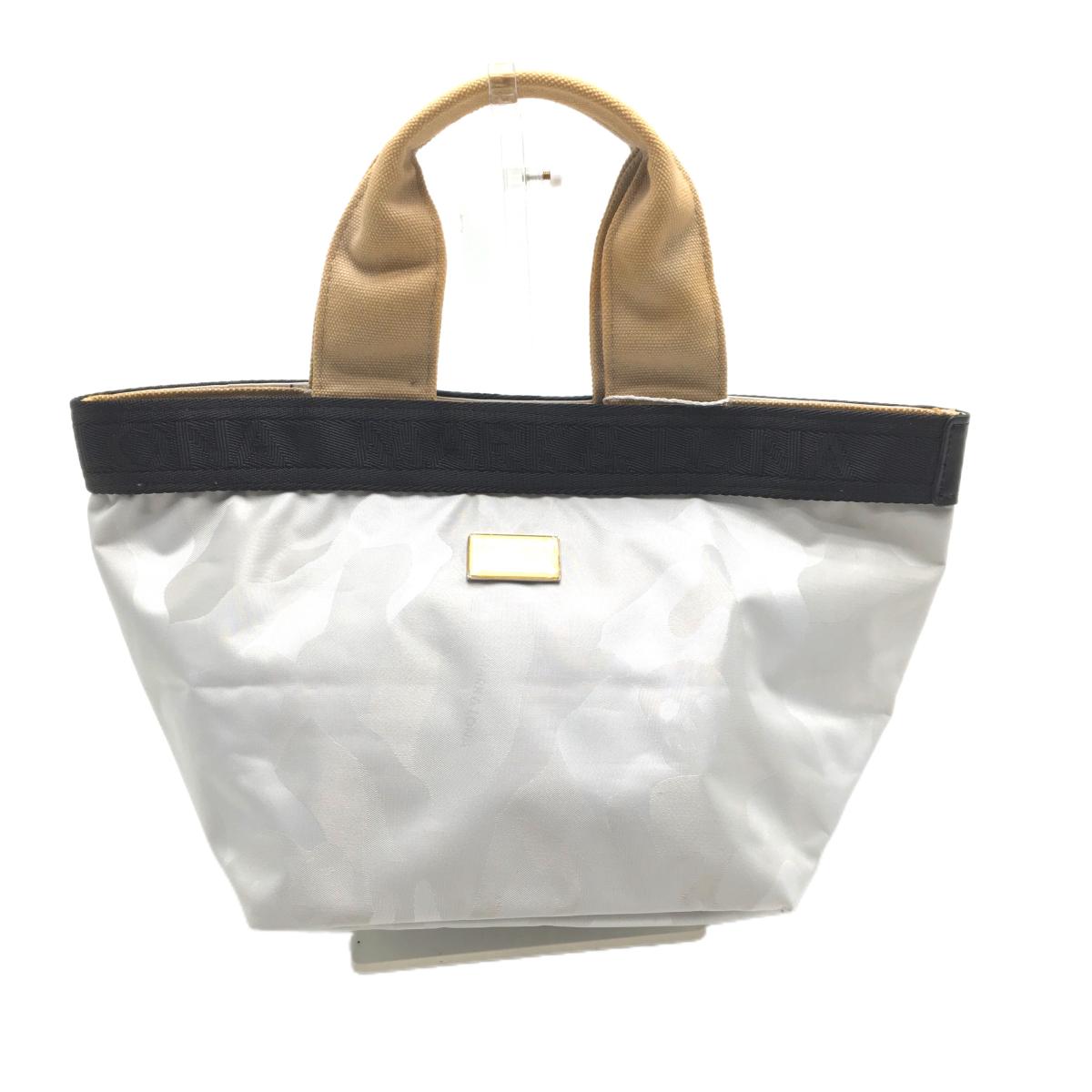 マークアンドロナ カートバッグ ライトグレー×黒 カモフラ地模様 迷彩 紙タグ付き  ゴルフ MARK＆LONA