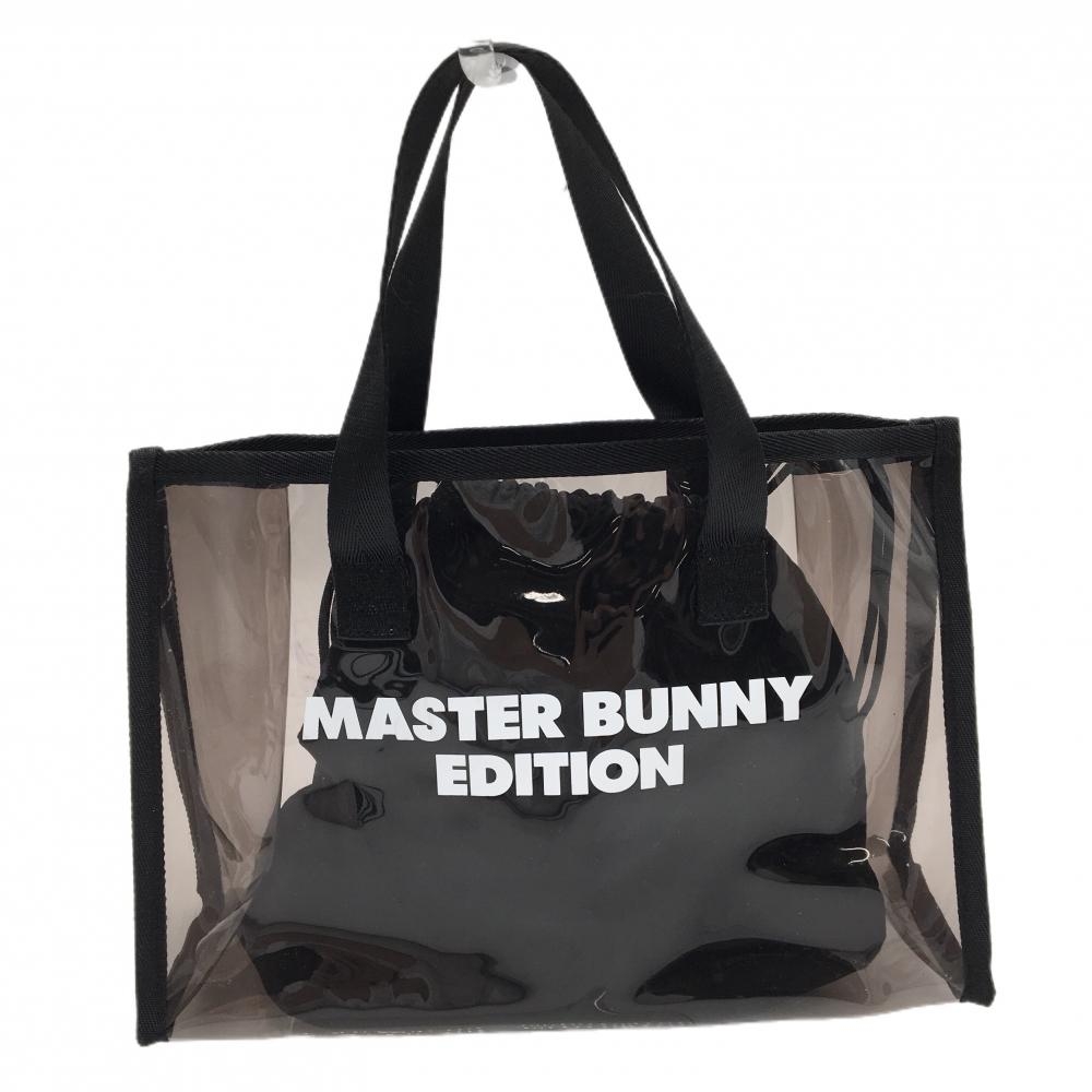 マスターバニー カートバッグ 黒 クリア 巾着 非売品ゴルフ MASTER BUNNY EDITION