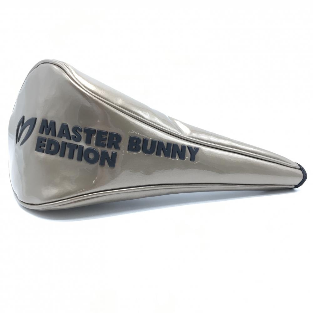 【未使用品】マスターバニー ヘッドカバー(DR) ゴールド×黒 ロゴ マグネット式  ゴルフ MASTER BUNNY EDITION